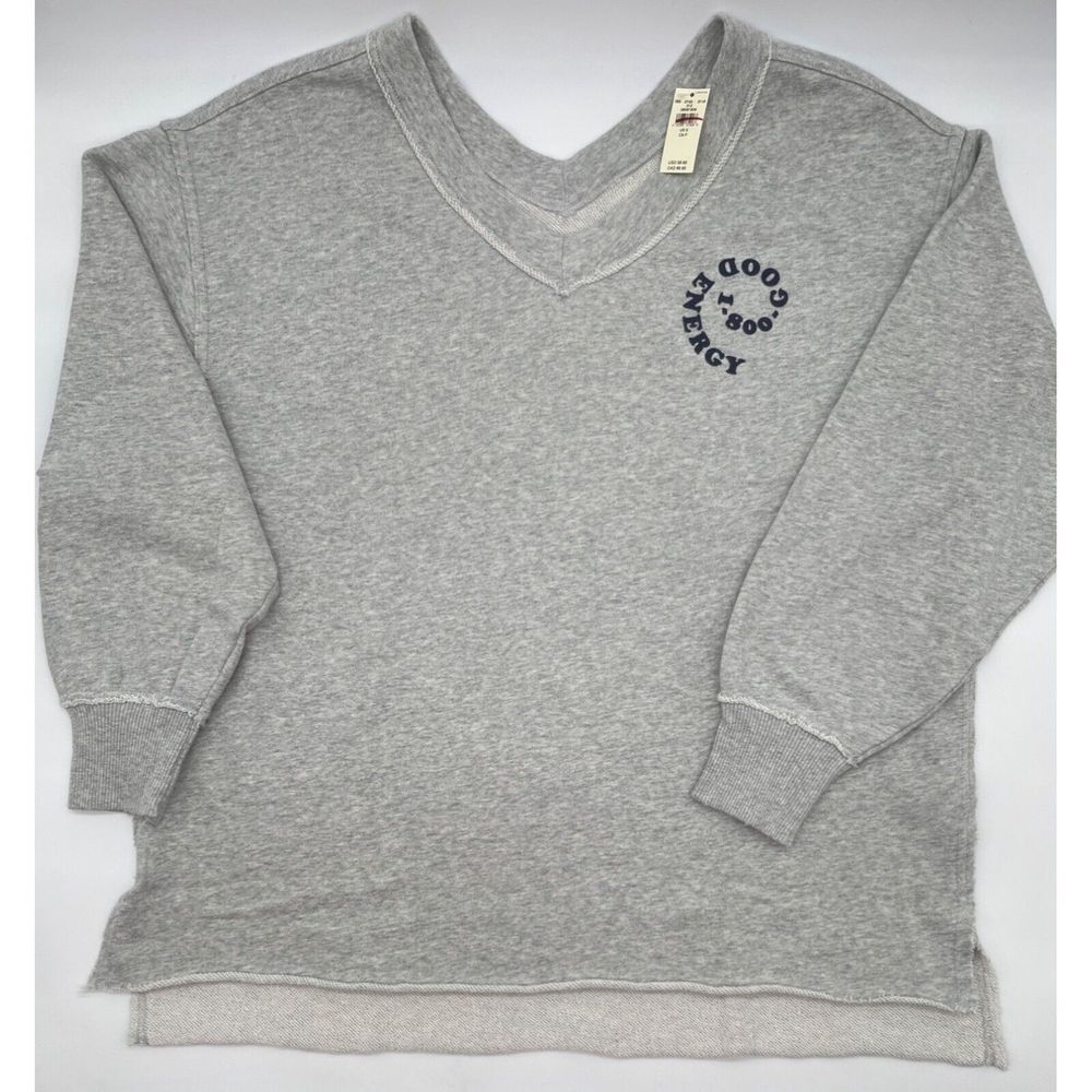 NWT Aerie Oversized V-Neck Sweatshirt